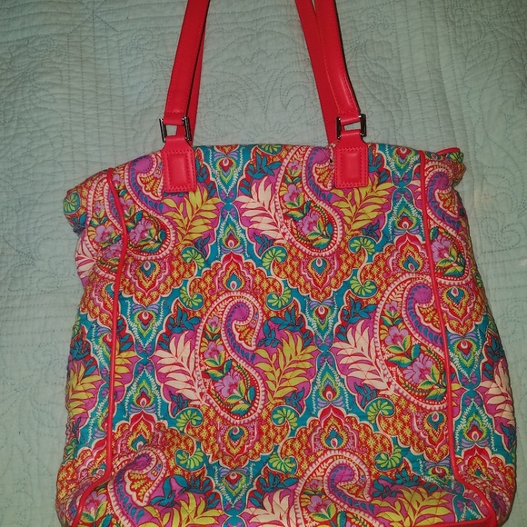 Vera Bradley 3 piece set Tote, wallet, coin purse - Picture 3 of 7